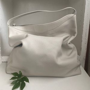 Everlane leather grey tote